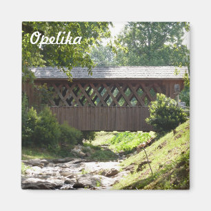 Opelika täckte Alabama överbryggar fotomagneten Magnet