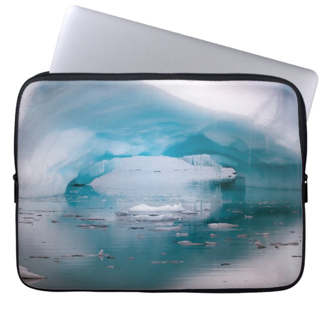Open Arch Iceberg | Antarctica Laptop Fodral (Framsidan)