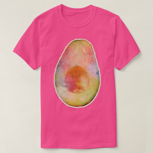 Open Avocado Ketogen Plant-Based Diet Graphic pr T Shirt (Design framsida)