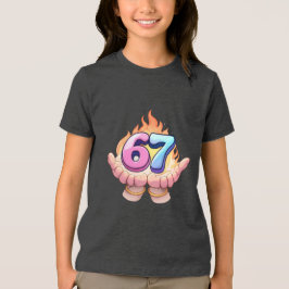 Open Hands Holding 67 Trend Design T Shirt
