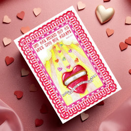 Open Heart-inspirationskort Vykort