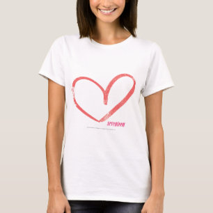 Open Heart-Rosa Tee Shirt