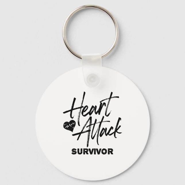 Open Heart Surgery Byp Surgery Heart Disease  Nyckelring (Framsida)