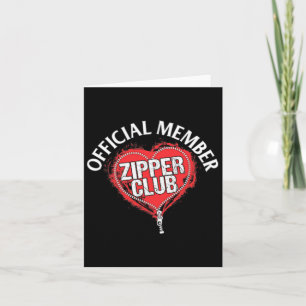 Open Heart Surgery Officiell Zipper Klubb Member G Kort