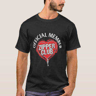 Open Heart Surgery Officiell Zipper Klubb Member G T Shirt