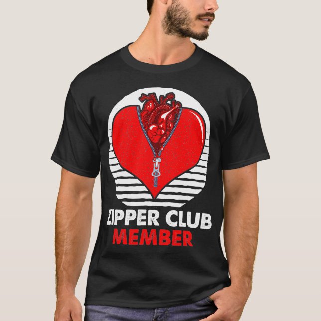 Open Heart Surgery Patient Recovery Survivor _1  T Shirt (Framsida)