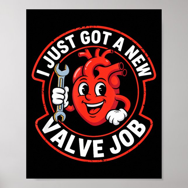 Open Heart Surgery Recovery Funny  Poster (Framsidan)