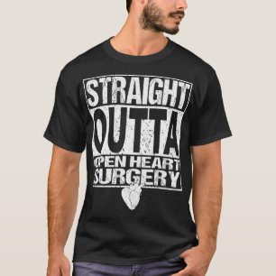 Open Heart Surgery TShirt Survivor Post Attack Rec T Shirt