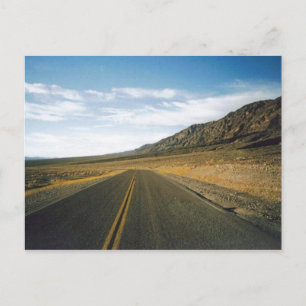 Open Highway-Death Valley Vykort