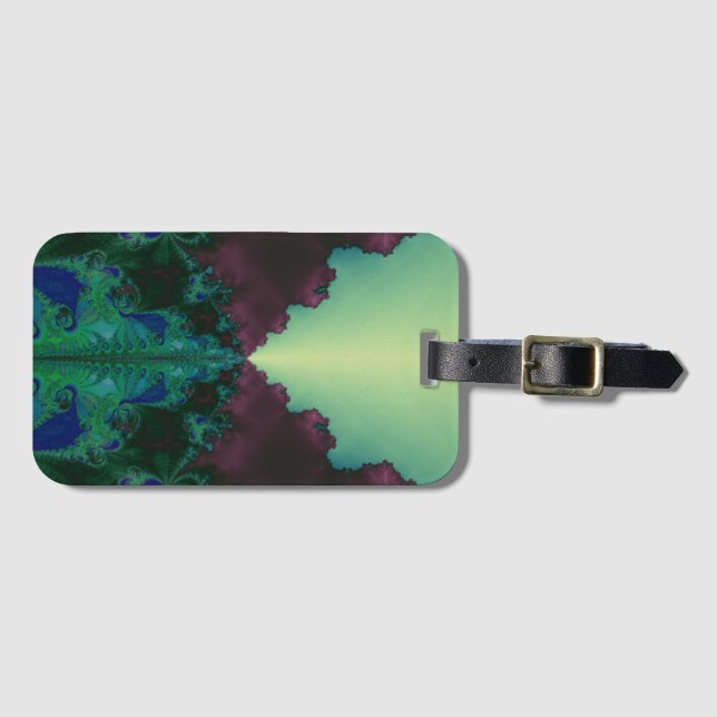 Open Himlar - Anpassningsbar Luggage I.D. Märkre Bagagebricka (Framsida horisontal)