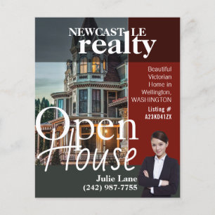 Open House Real Gods Realtor Flyer