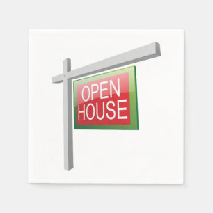 Open House Real Gods undertecknar Pappra servitor Pappersservett