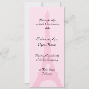 Open House Rosa Paris Inbjudningar