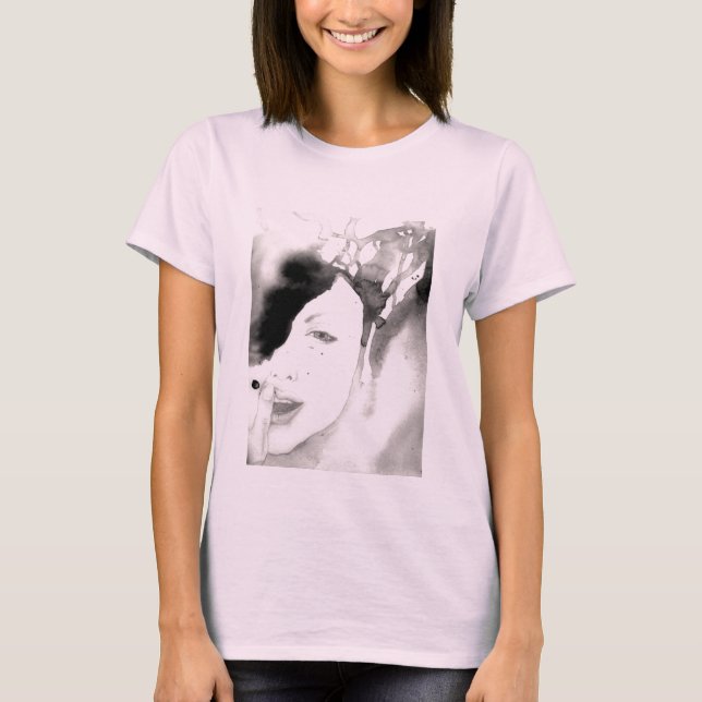 Open Mouth Tee for Women (Framsida)
