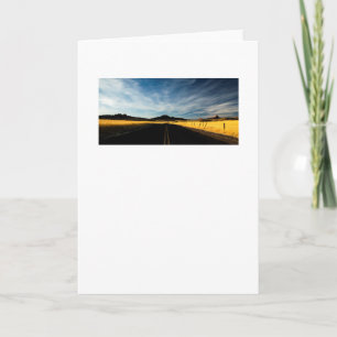 Open Road Greeting Card Kort