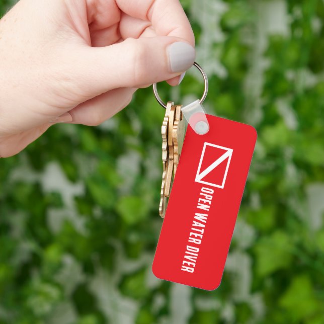 Open Water Diver Nyckelring (Hand)