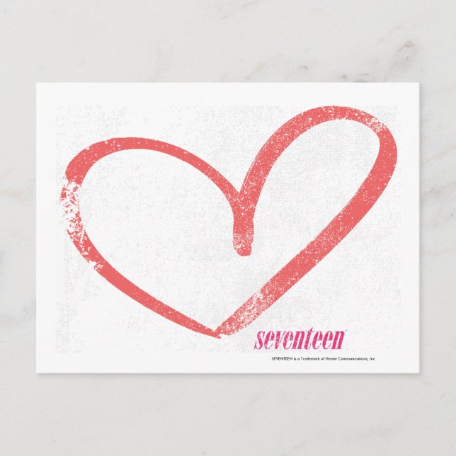 OpenHeart LtPink Vykort (Framsida)