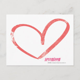OpenHeart LtPink Vykort