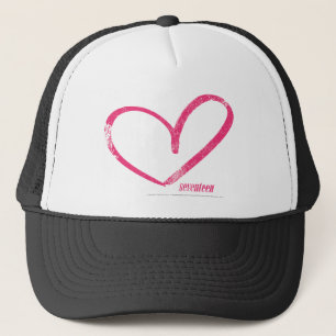 OpenHeart magenta Truckerkeps
