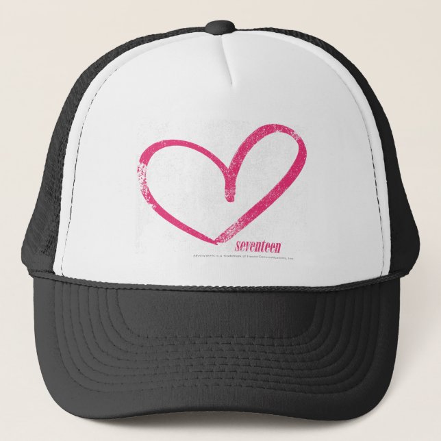 OpenHeart magenta Truckerkeps (Framsida)