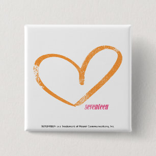 OpenHeart orange Knapp