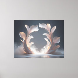 Opening Petal Portal Canvastryck