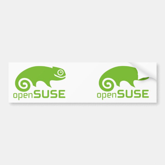 openSuzieLinuxlogotyp Bildekal (Framsidan)