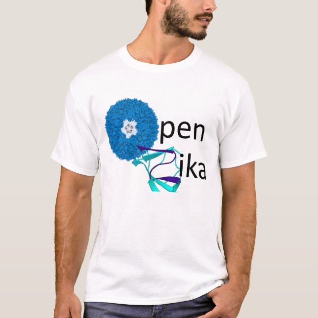 OpenZika manar T-tröja T Shirt (Framsida)