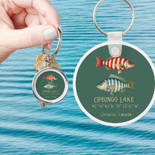 Opeongo Lake Ontario Kanada souvenir Nyckelring
