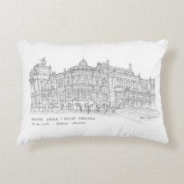 Opera + Ballet Theater, Odessa, Ukraina Prydnadskudde