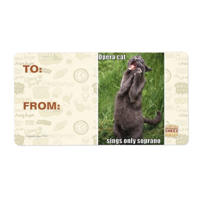 Opera Cat Fraktsedel (Framsidan)