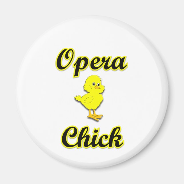 Opera Chick Magnet (Framsidan)