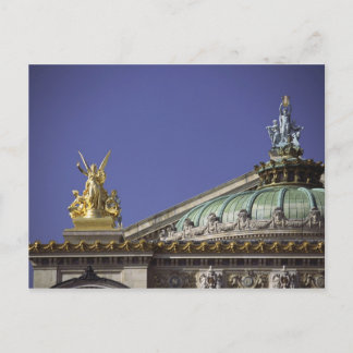 Opera de Paris Garnier i Paris, Frankrike Vykort