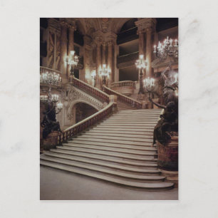 Opera-Garnier i Grand Staircase Vykort