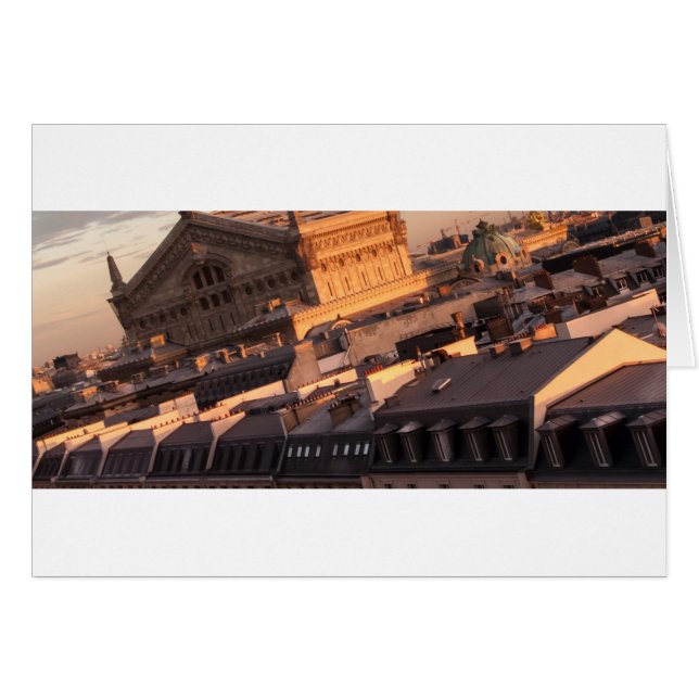 Opéra Garnier, Paris, France Hälsningskort (Framsidan Horizontal)