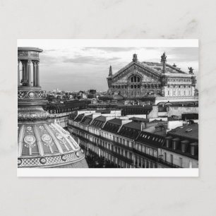 Opéra Garnier, Paris, Frankrike Vykort