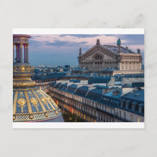 Opéra garnier, Paris Vykort