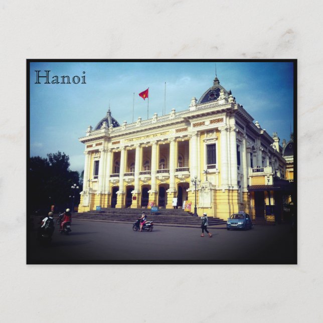 opera grand hanoi vykort (Framsida)