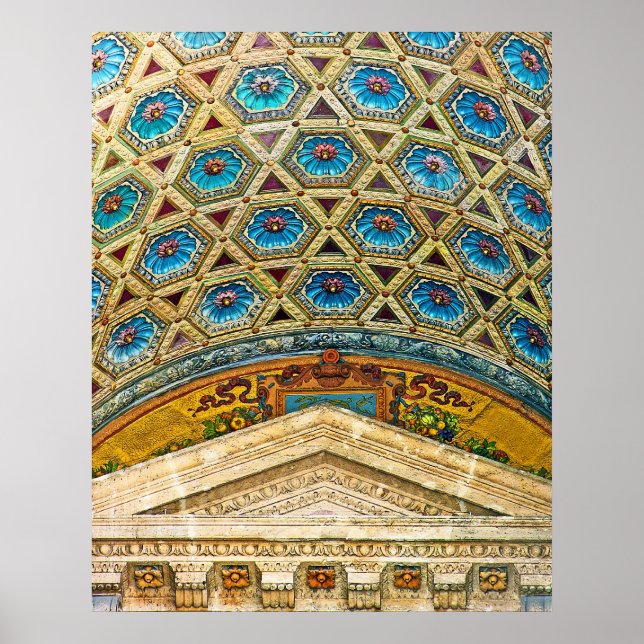 Opera House Ceiling, Budapest Poster (Framsidan)