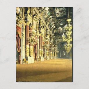 Opera House, foyer, Paris, Frankrike Classic Vykort