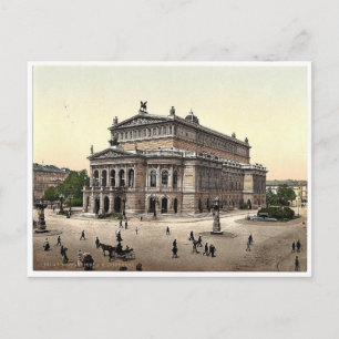 Opera House, Frankfort on Main (dvs. Frankfurt am Vykort