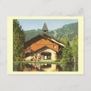 Opera House, Sol Valley, Idaho Vintage Vykort