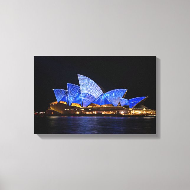 Opera House, Sydney Australia Canvastryck (Framsida)