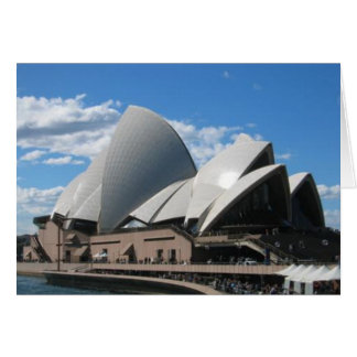 Opera House, Sydney Australia Hälsningskort
