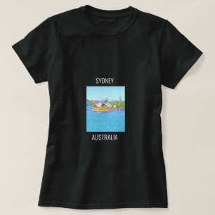 Opera House Sydney Harbour vatten view T-Shirt