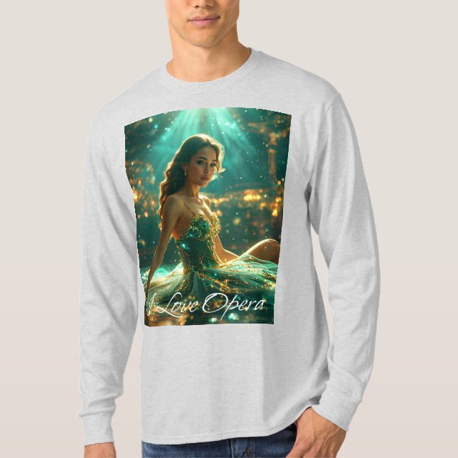 OPERA - I LOVE OPERA T SHIRT (Framsida)