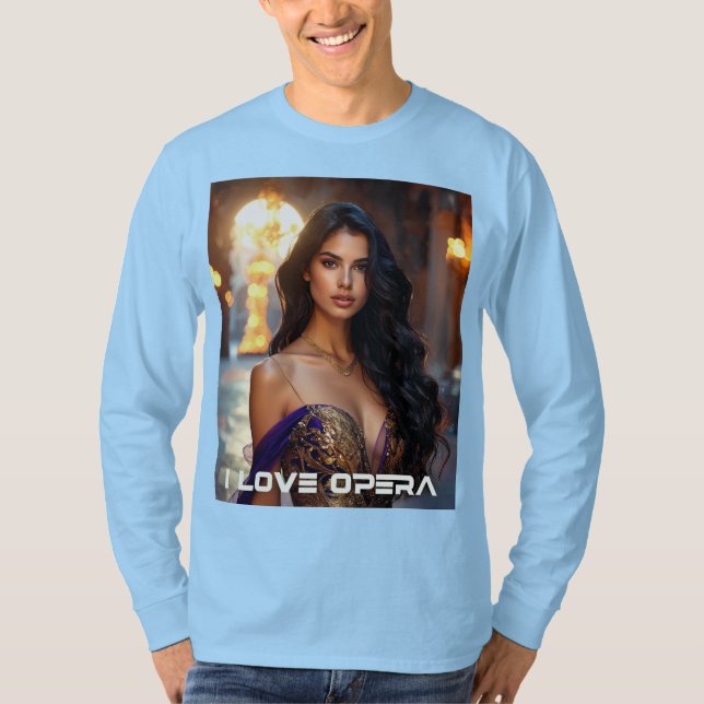 OPERA - I LOVE OPERA T SHIRT (Framsida)