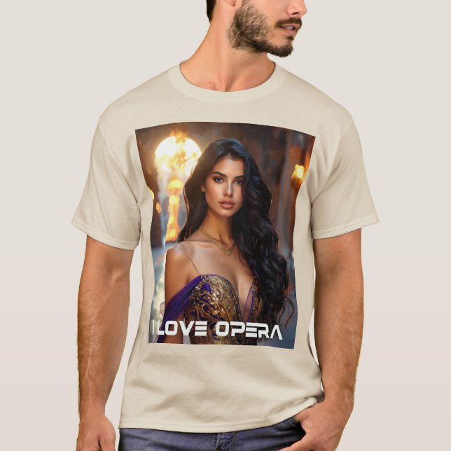 OPERA - I LOVE OPERA T SHIRT (Framsida)
