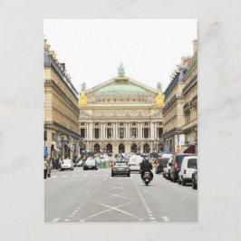 Opera i Paris, Frankrike Vykort