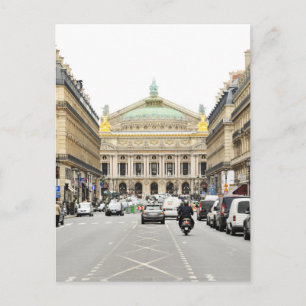 Opera i Paris, Frankrike Vykort